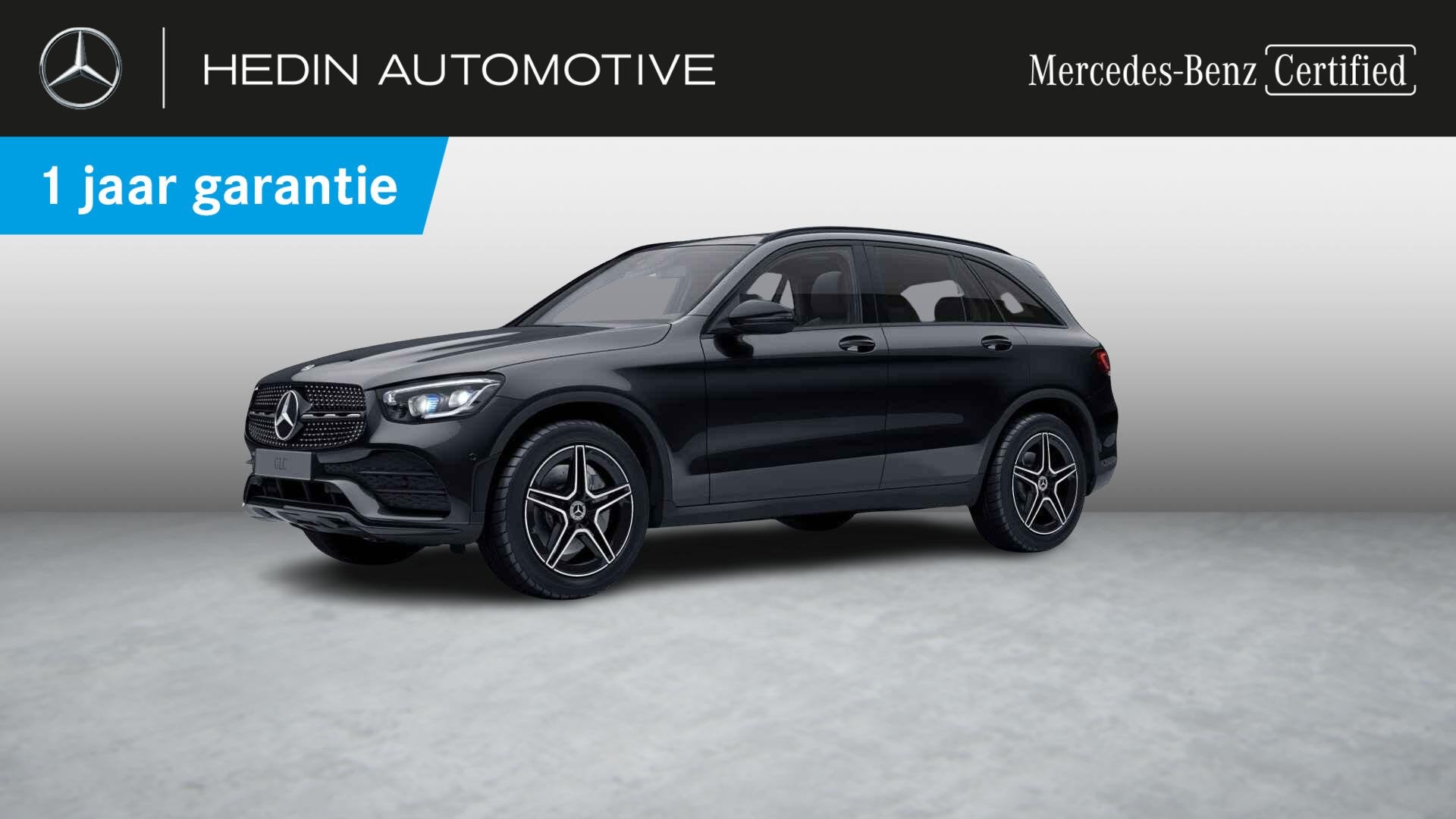 Mercedes-Benz GLC-Klasse 200 D 4MATIC SUV AMG Line | Panoram, Auto's, Automaat, Dealer onderhouden, Stof, Zwart