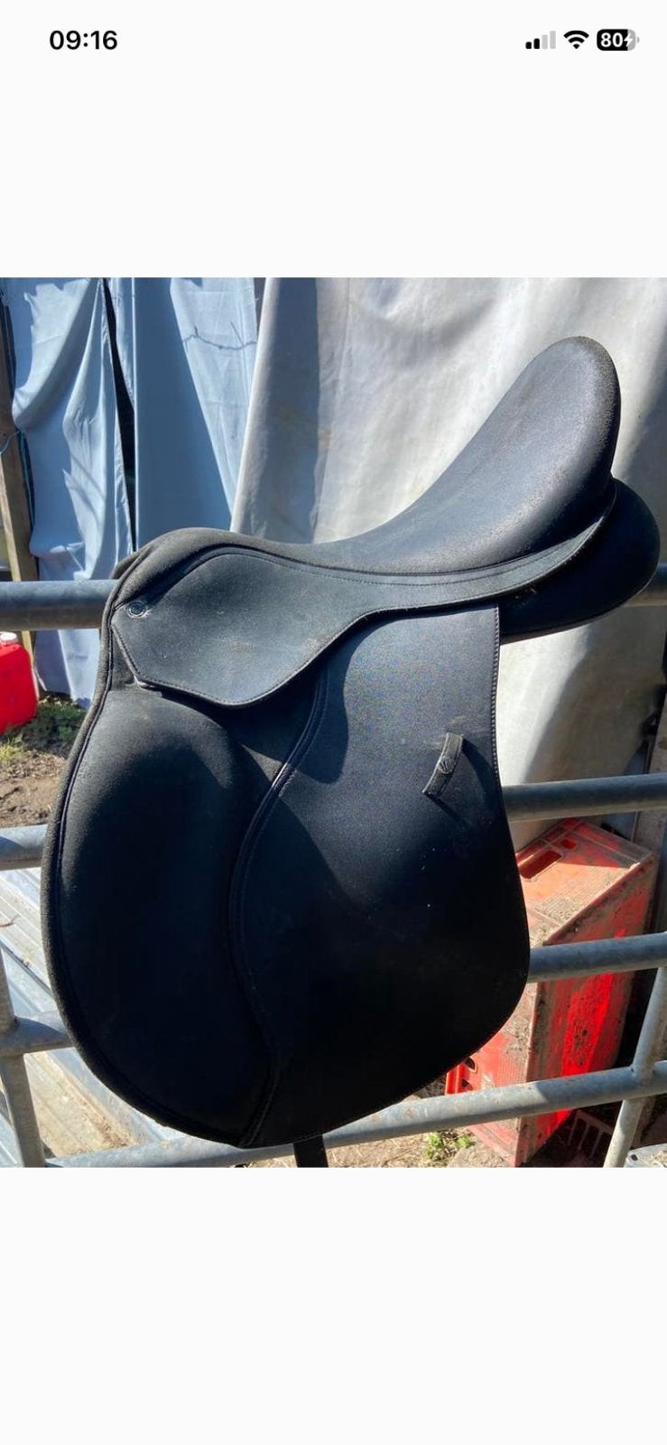 Wintec 2000 hart , 17,5 inch, Dieren en Toebehoren, Ophalen, Zo goed als nieuw