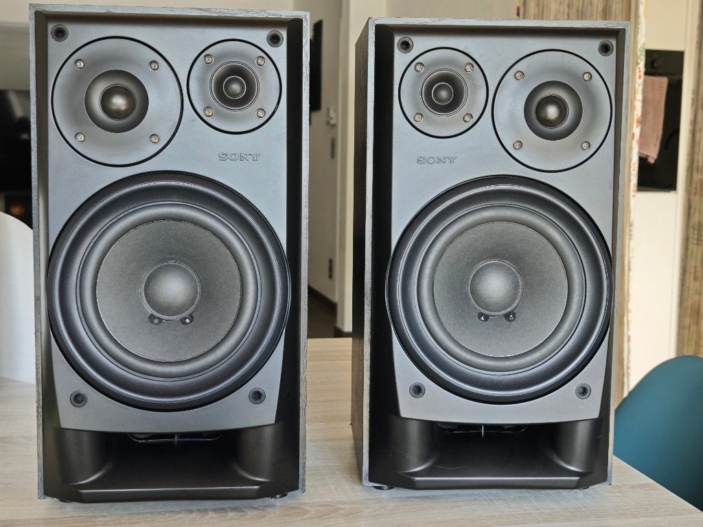 Sony SS-EX75 boekenplankluidsprekers – 3-weg bass-reflex, Audio, Tv en Foto, Luidsprekerboxen, Refurbished, Ophalen of Verzenden
