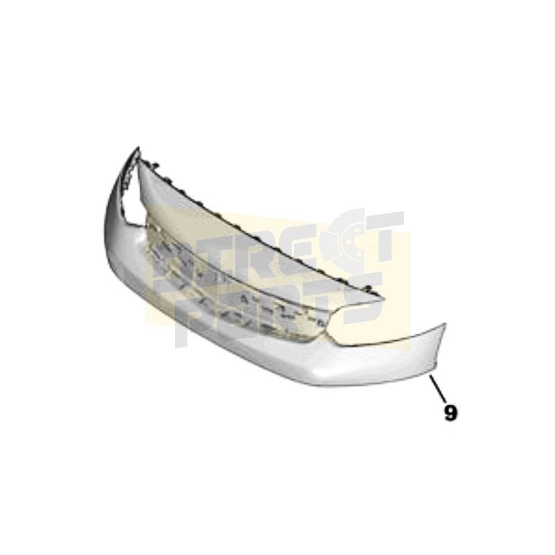 Opel Vivaro (10/19-) voorbumper boven (te spuiten) Origineel, -, -, Opel, Nieuw