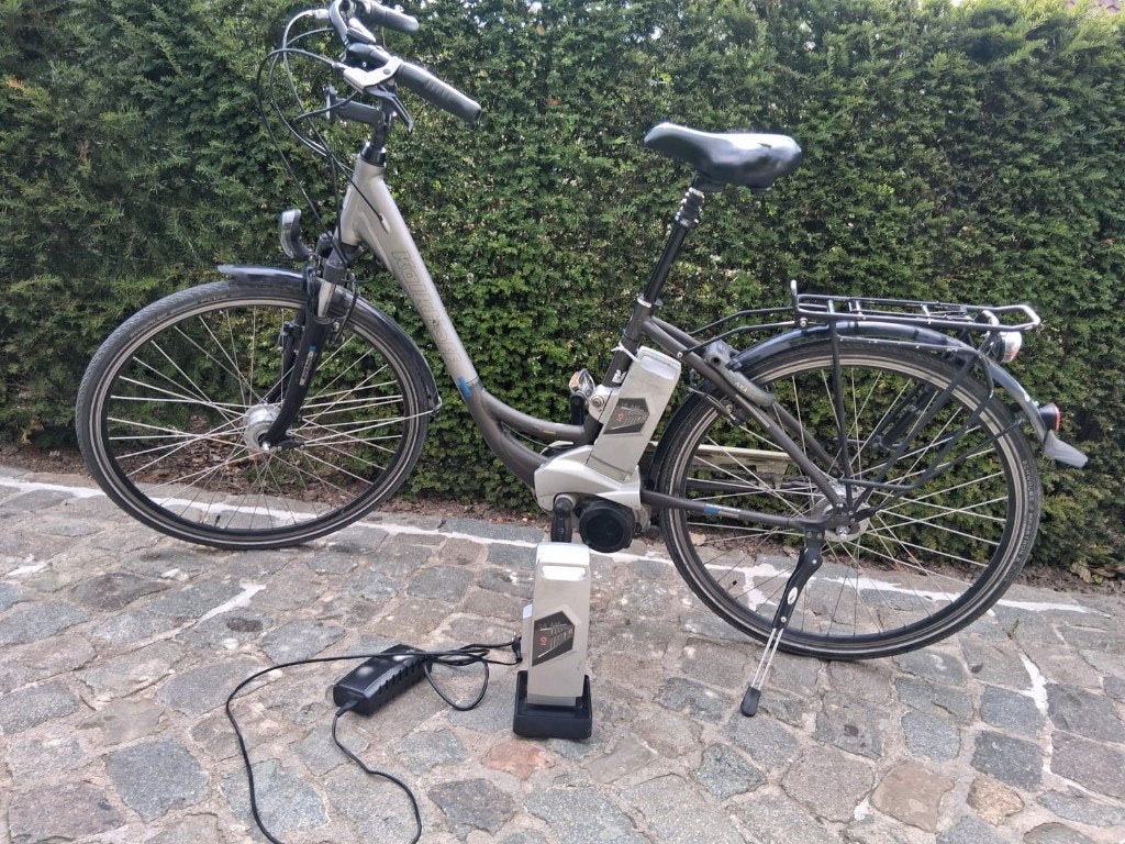 Elektrische fiets, Gebruikt, Velgrem, 47 tot 50 cm, Versnellingen