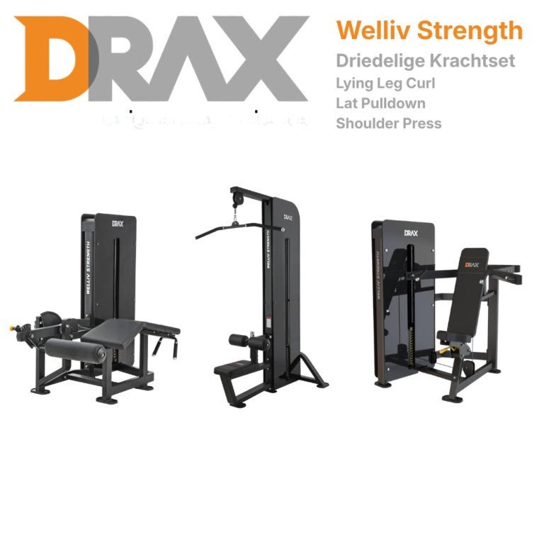 Drax - Welliv Strength - 3-Delige Set, Ophalen of Verzenden, Zo goed als nieuw, Benen, Overige typen