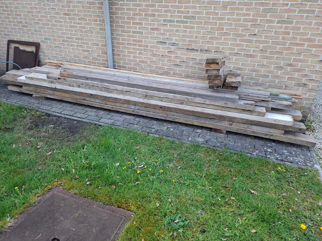 Balken, juffertje 4 a 5m, Doe-het-zelf en Bouw, Ophalen