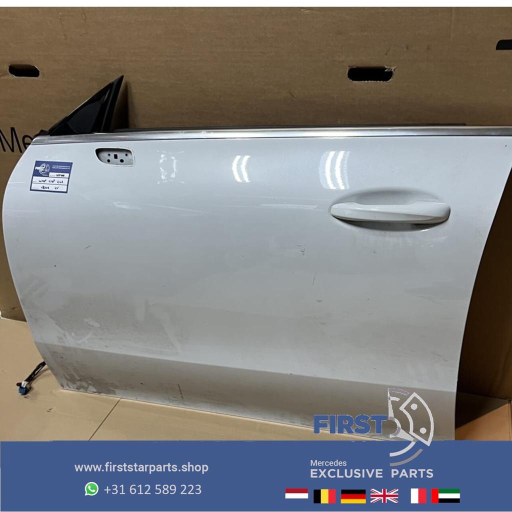 W118 C118 X118 CLA 35 45 AMG DEUR PORTIER WIT COMPLEET LINKS, Utilisé, Porte, -, -
