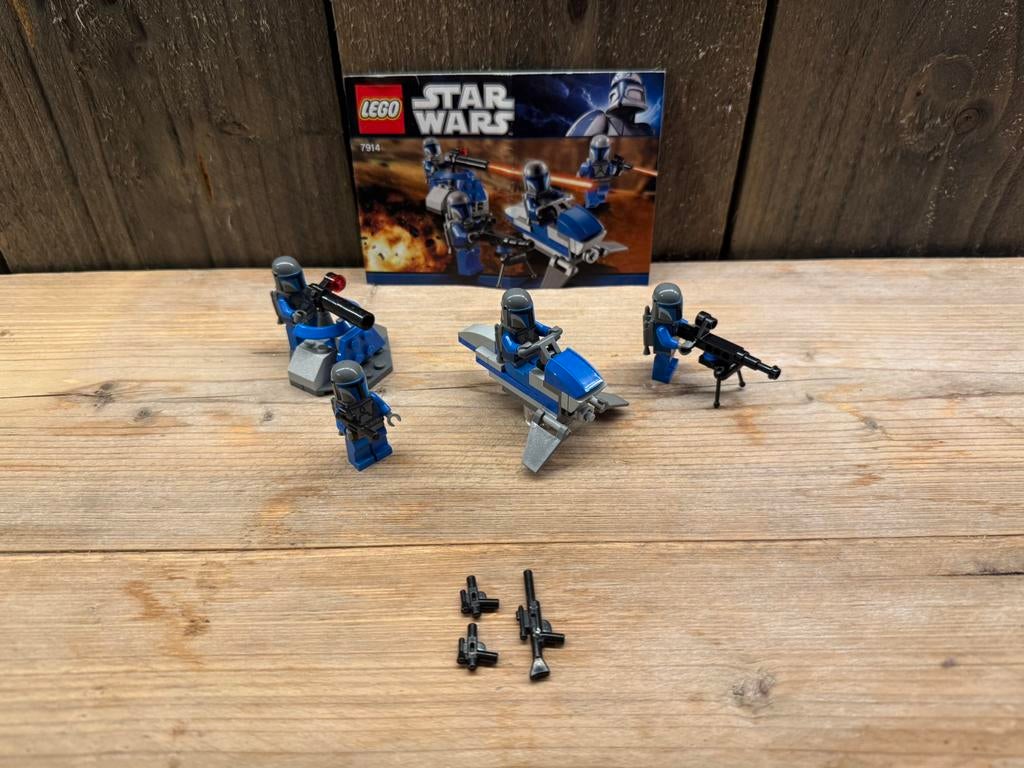 Lego Star Wars mandalorian battle pack, set 7914, Enlèvement, Comme neuf, Ensemble complet, Lego