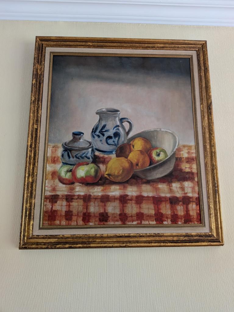 Schilderij:Stilleven, Ophalen