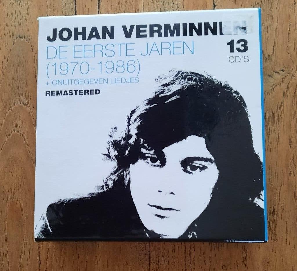 Johan Verminnen - De eerste Jaren 13 cd box -Collectors item, Gebruikt, Boxset, Ophalen of Verzenden, Bonusmateriaal