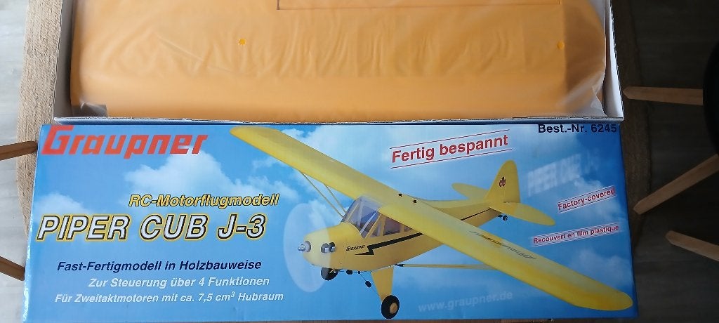 Graupner Piper Cub J-3, Hobby & Loisirs créatifs, Modélisme | Radiocommandé & Téléguidé | Avions, Enlèvement ou Envoi, Neuf