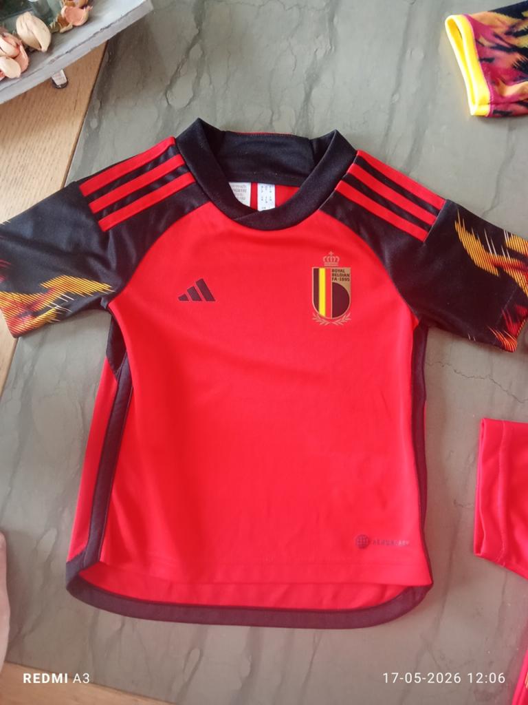 Voetbalshirt kinderen Rode duivels, Enlèvement, Maillot