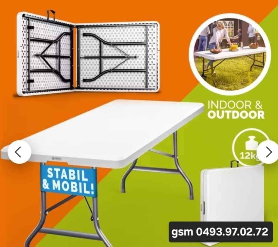 nieuwe klaptafels, Huis en Inrichting, Tafels | Eettafels, Ophalen, Nieuw