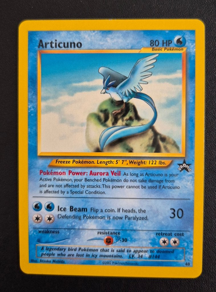 Articuno Promo 48, Ophalen of Verzenden, Nieuw, Losse kaart