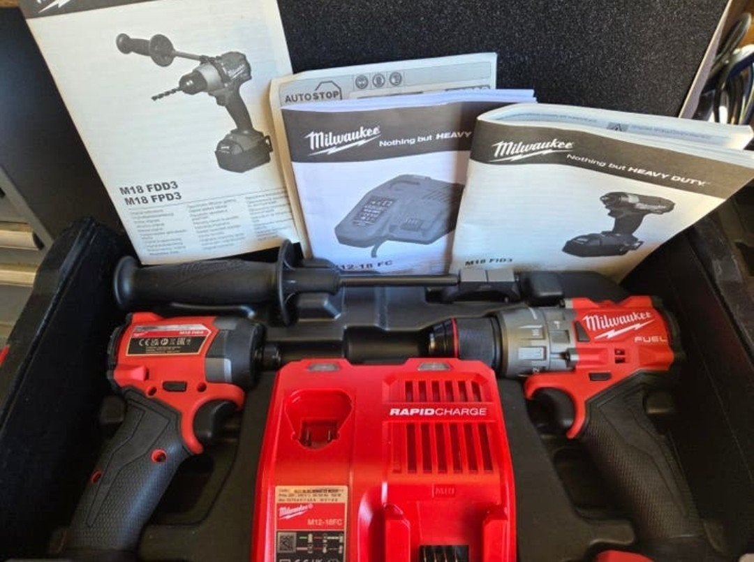 Milwaukee M18 boor- en schroefmachine, Enlèvement ou Envoi, Foreuse et Perceuse