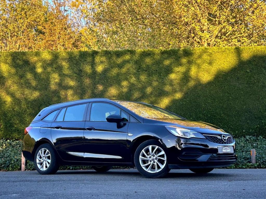 Opel Astra Sports Tourer | 117.522Dkm | 03/2020 | 1.5 Diesel, Auto's, Stof, Parkeersensor, Zwart, Bedrijf