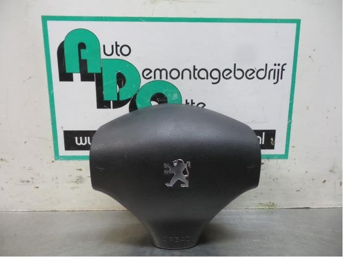 Airbag gauche (volant) d'un Peugeot 206 (206 98-), -, 3 mois de garantie, Utilisé, -