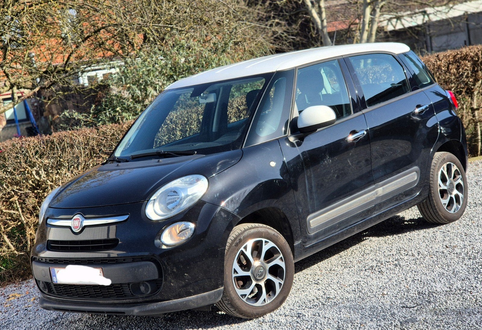 Fiat 500L CNG BENZ 1prop clima 2017.180mkm ctok 5500€, Auto's, Fiat, Euro 6, CNG (Aardgas), Leder, 5 deurs