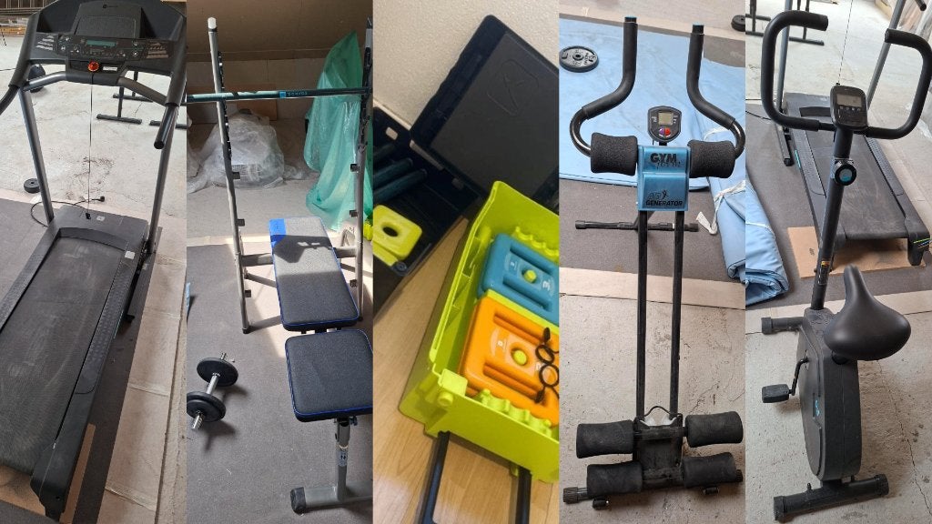 Ensemble pour salle de sport, Ophalen, Gebruikt, Armen