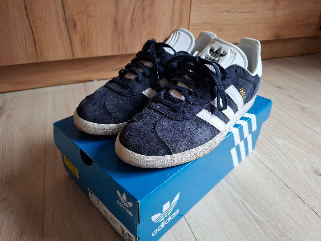 Gazelle sneakers 42 blauw, Ophalen, Blauw, Zo goed als nieuw, Adidas