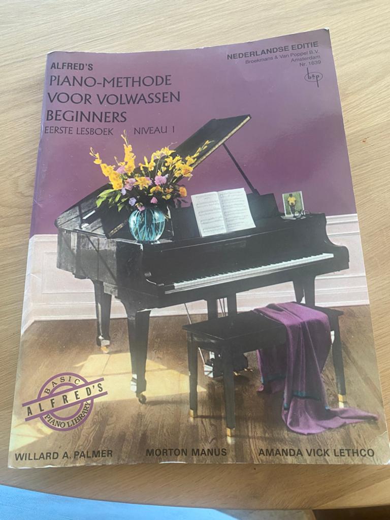 Alfred’s piano methode voor volwassen beginners, Musique & Instruments, Enlèvement, Comme neuf, Piano