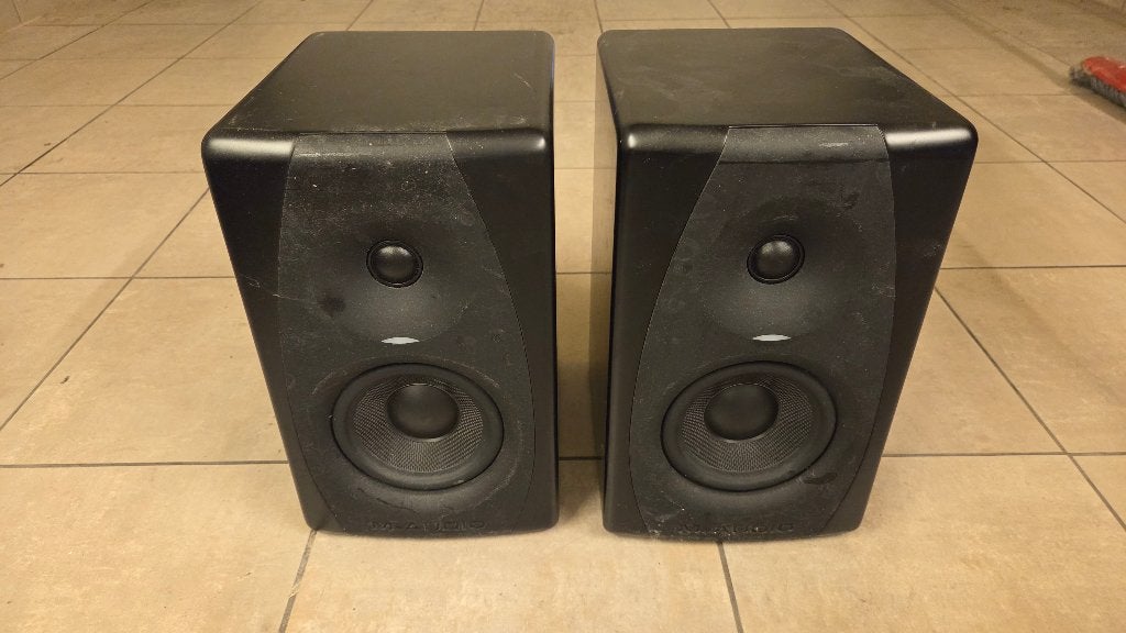 M-AUDIO Studiophile CX5 studio monitors, TV, Hi-fi & Vidéo, Appareils professionnels, Enlèvement, Utilisé, Audio