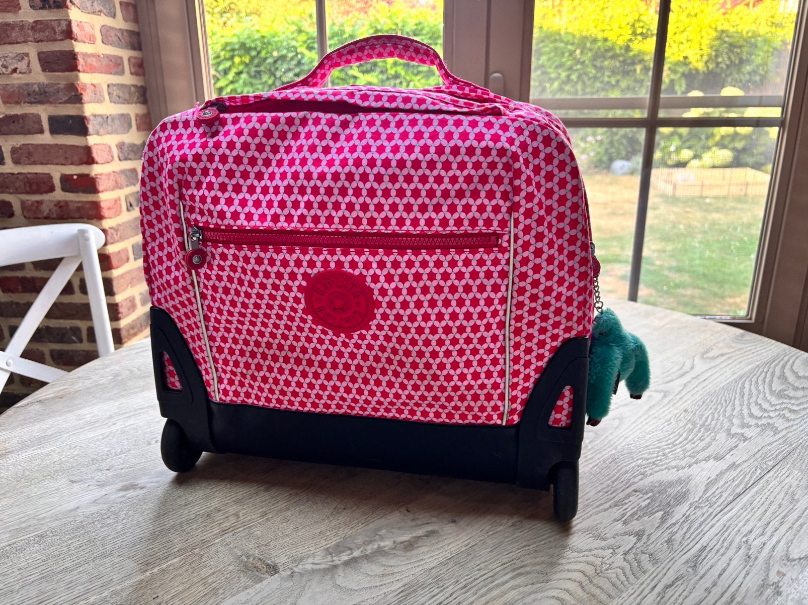 Kipling boekentas ZGAN, Handtassen en Accessoires, Tassen | Schooltassen, Ophalen, Zo goed als nieuw, Roze
