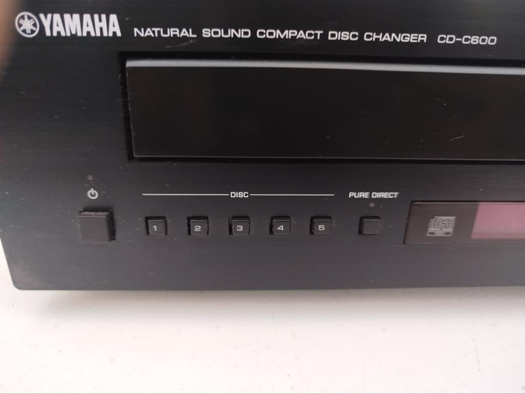 Yamaha Natural Sound Compact Disc Changer CD-C600, Audio, Tv en Foto, Cd-spelers, Ophalen of Verzenden, Wisselaar