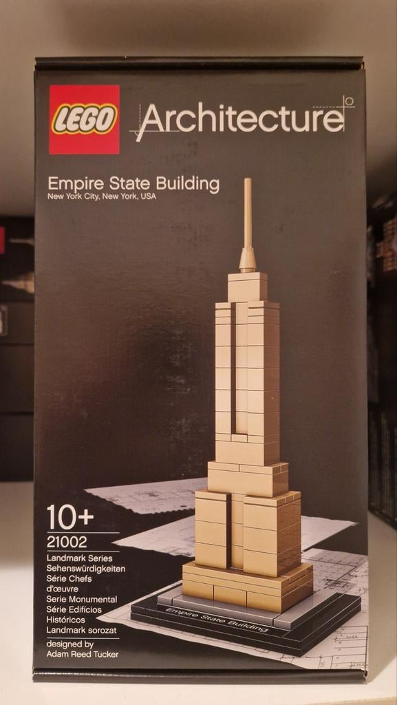 Lego architecture empire state building 21002, Ophalen of Verzenden