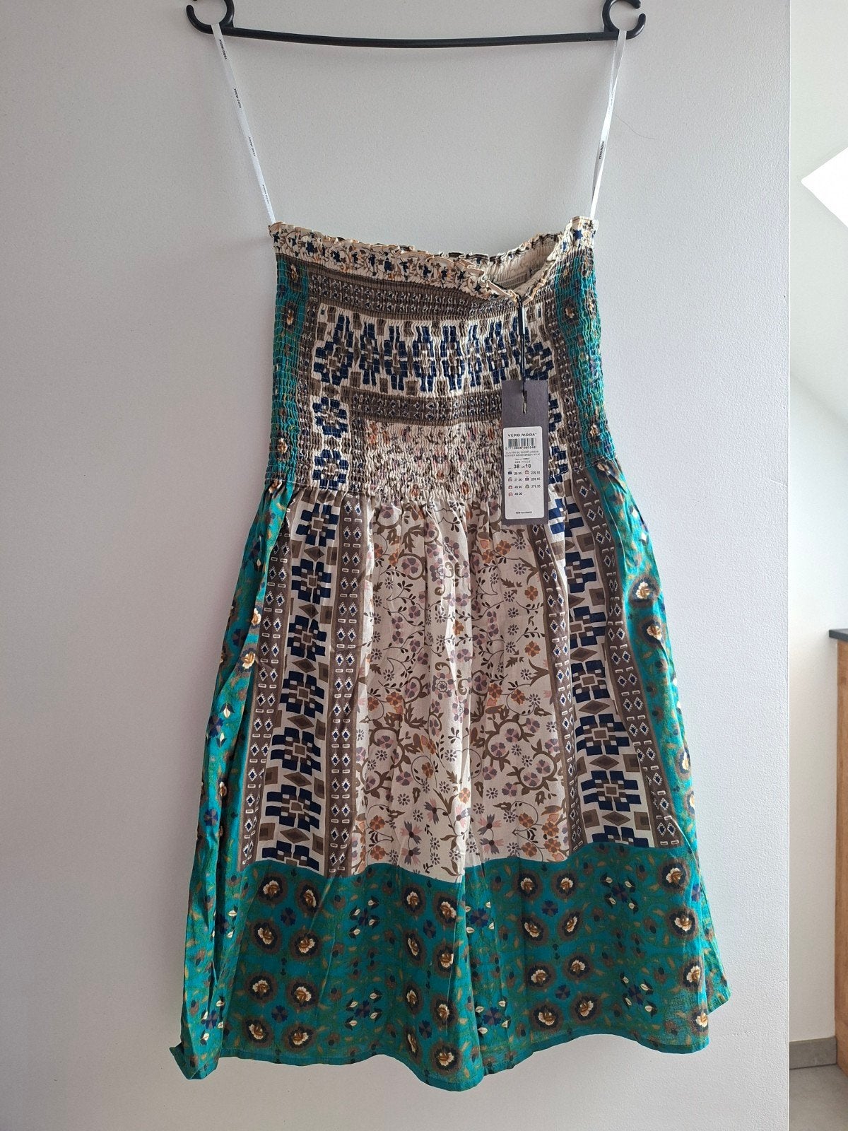 nieuw! strapless jurk vero moda, Vero Moda, Ophalen of Verzenden, Nieuw, Maat 38/40 (M)
