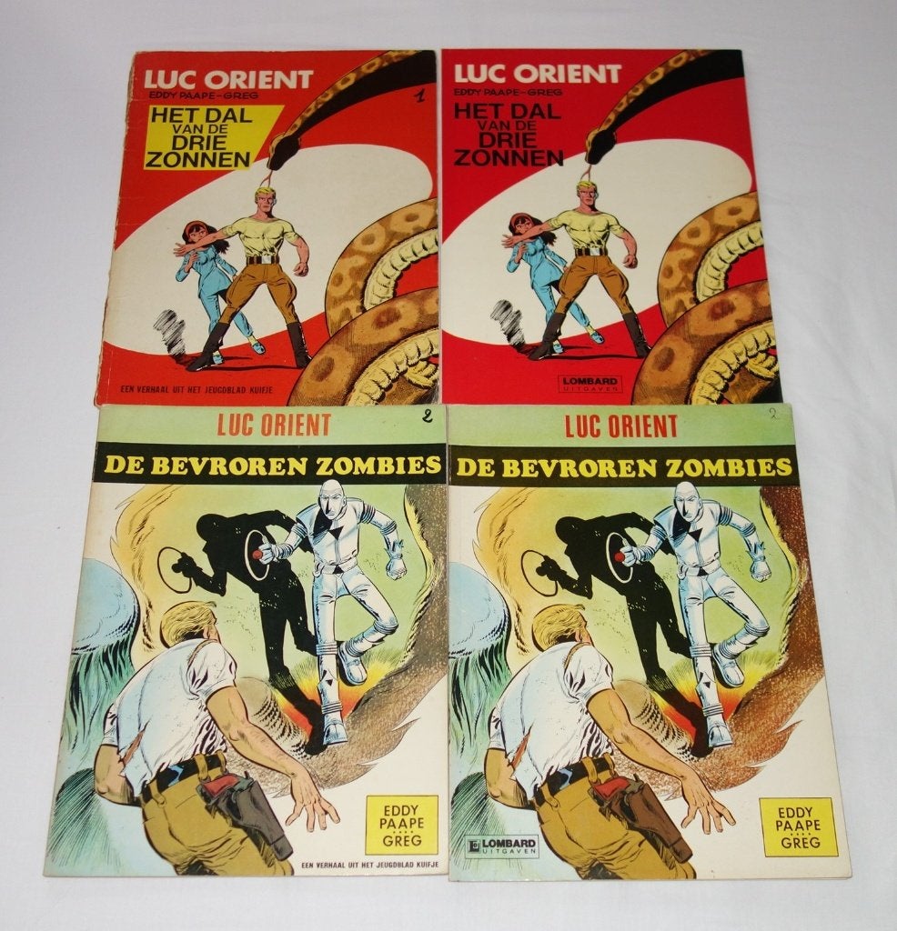 Verzameling strips Luc Orient., Boeken, Meerdere stripboeken, Ophalen of Verzenden, Gelezen, Eddy Paape - Greg