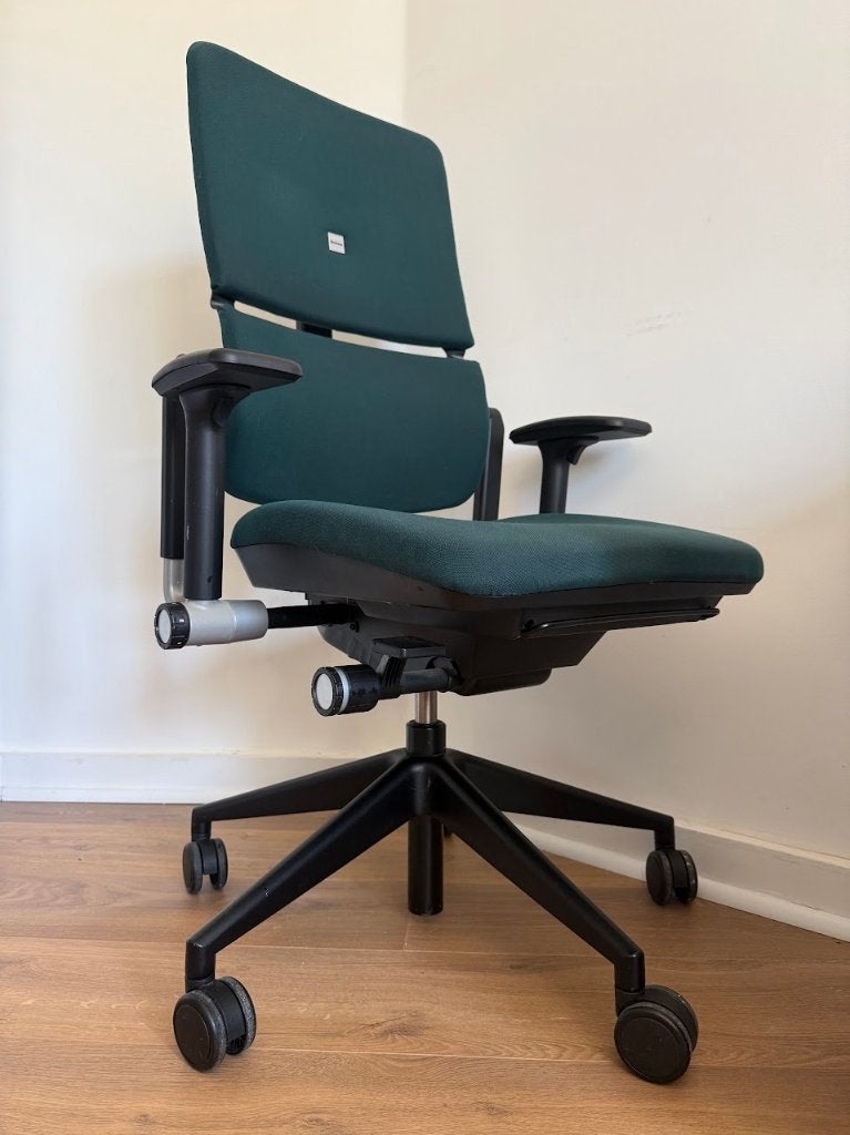 Chaise de bureau ergonomique Steelcase Please, Utilisé, Chaise de bureau, Ergonomique, Vert