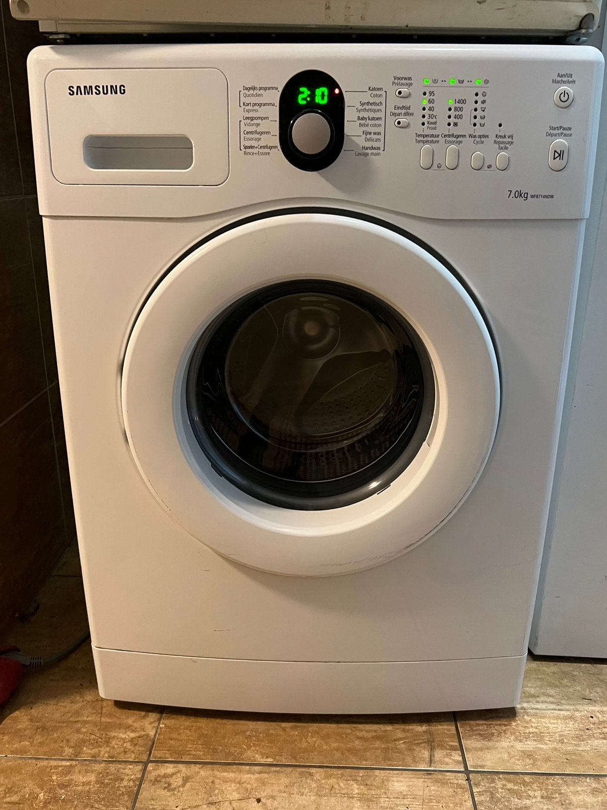 Machine à laver Samsung 7 kg, Enlèvement