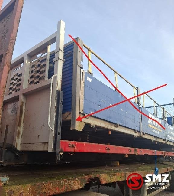 Occ open laadbak 7100 mm x 2500 mm x 600 mm, Gebruikt, Overige merken, Overige Auto-onderdelen