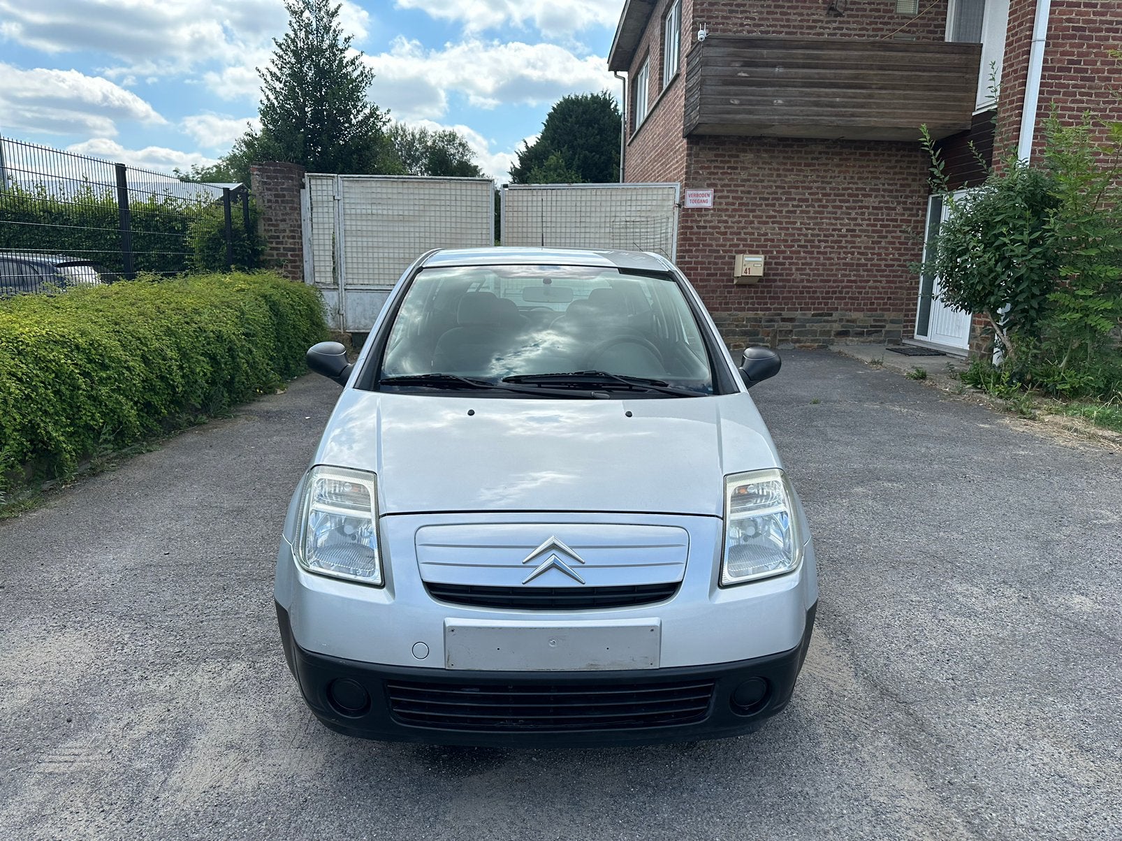 CITROEN C2 • ESSENCE • 102.000KM •, Autos, Citroën, Argent ou Gris, Achat, Entreprise, Boîte manuelle