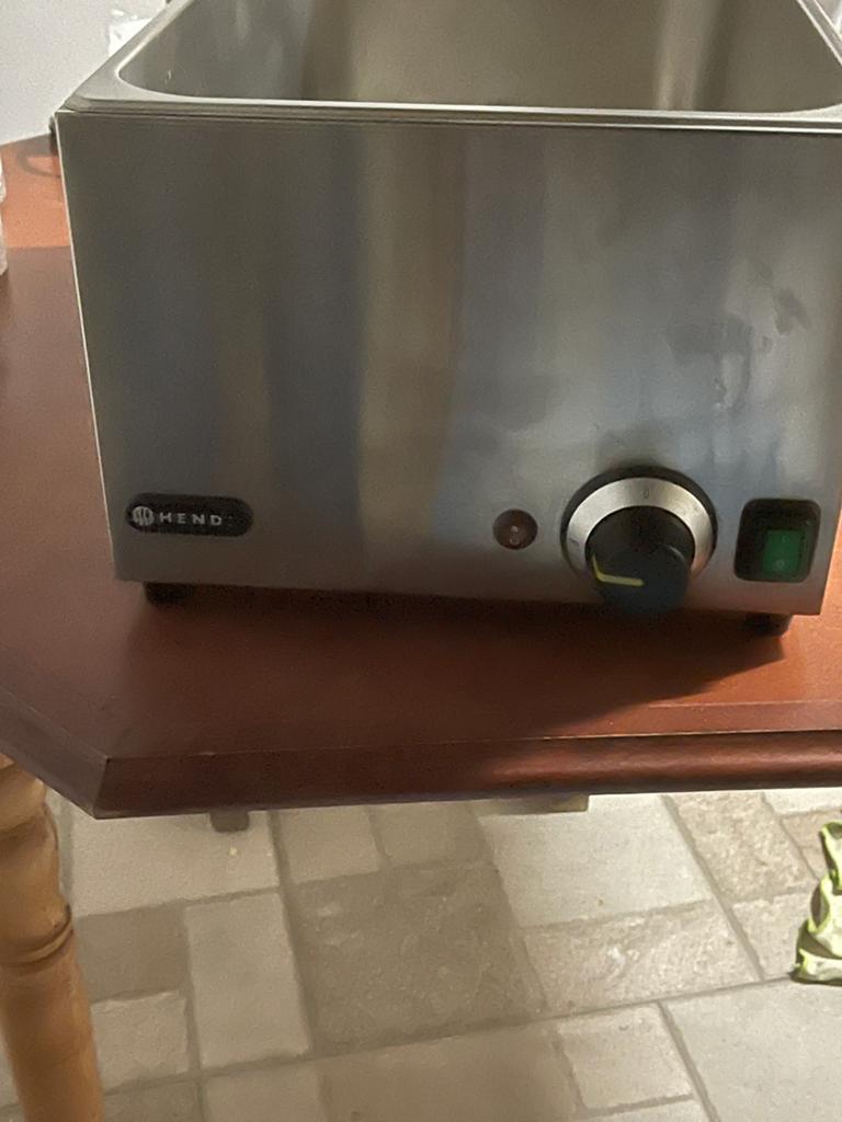 Bain marie horeca, Enlèvement