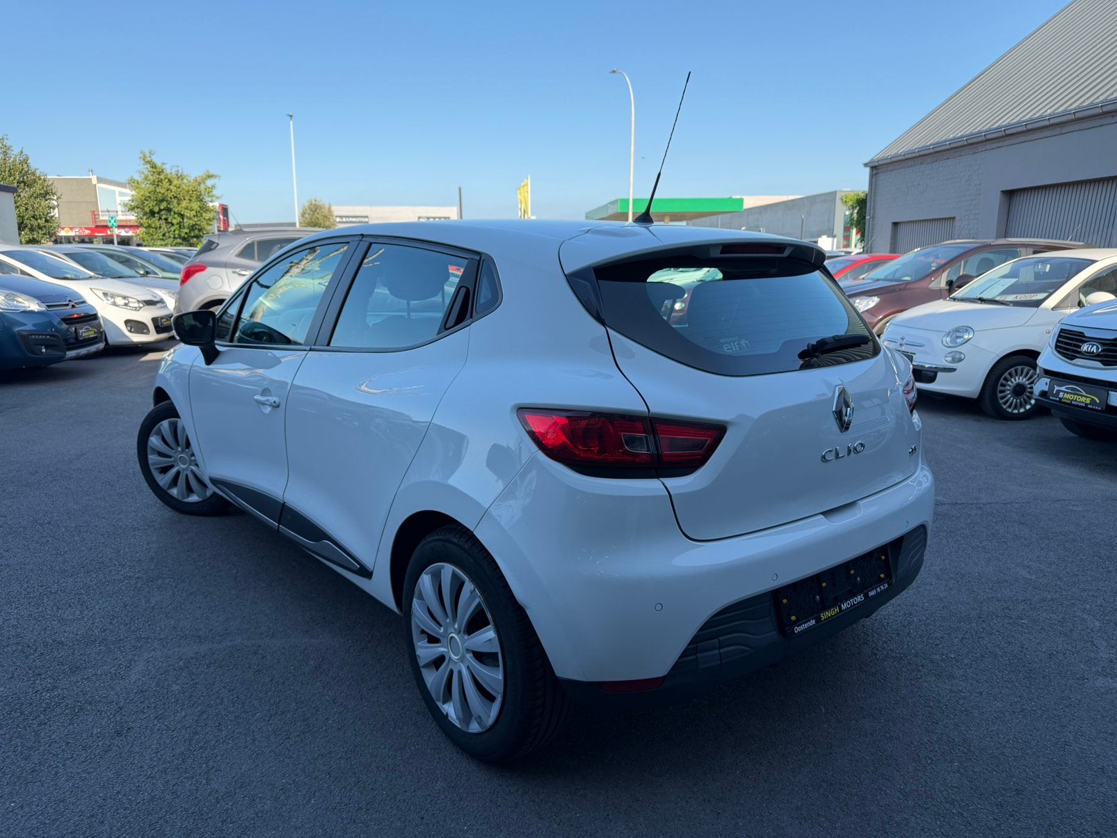 Renault Clio 1.5 dCi | Airco *Gps *Cruise *Euro6b *GARANTIE*, Auto's, Stof, Euro 6, Wit, Bedrijf