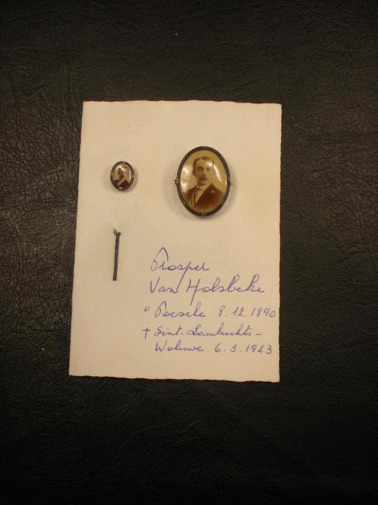 speld Van Holsbeke geboren te Poesele, Antiek en Kunst, Ophalen of Verzenden