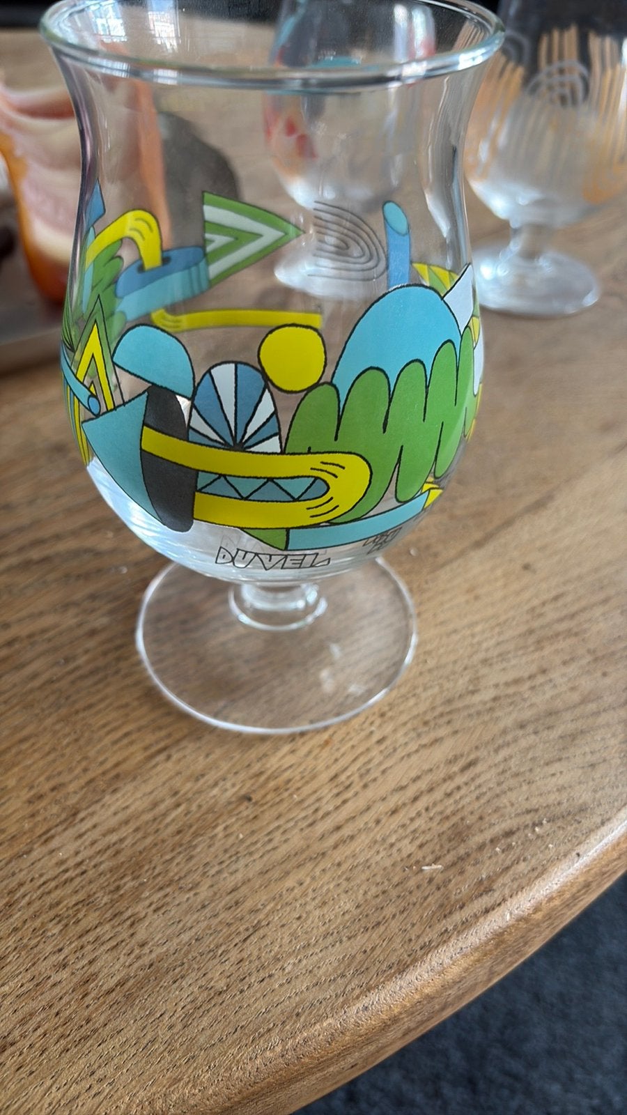 Duvel glas, Enlèvement ou Envoi, Comme neuf