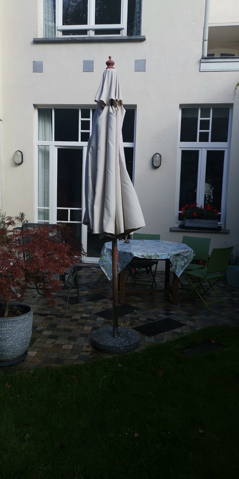 Parasol+pied, Jardin & Terrasse, Parasol sur pied, Enlèvement, Réglable, Utilisé