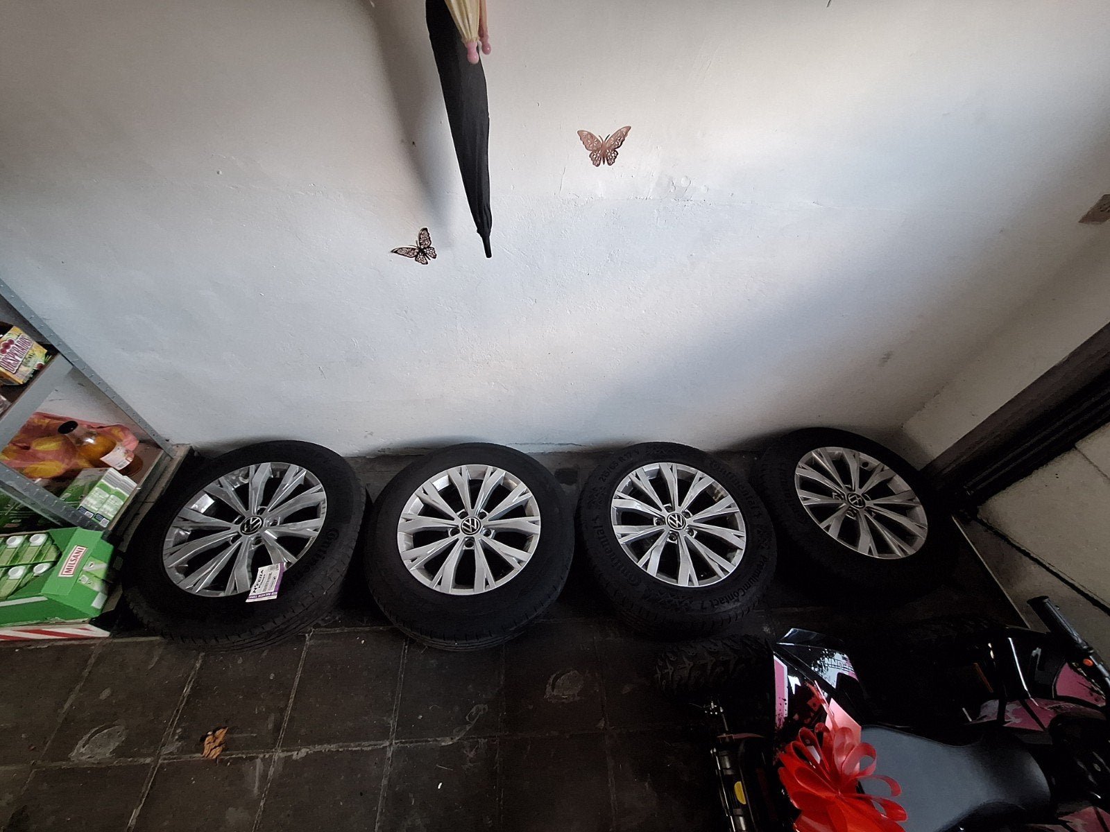 volkswagen tiguan 17" velgen, Auto-onderdelen, Banden en Velgen, Ophalen, Band(en)