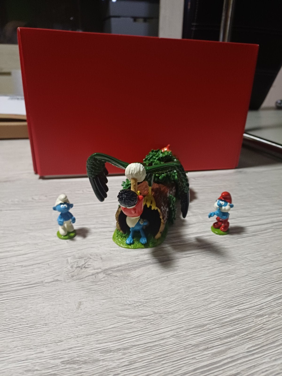 Pixi Cracoucasse, Enlèvement ou Envoi, Schtroumpfs, Statue ou Figurine