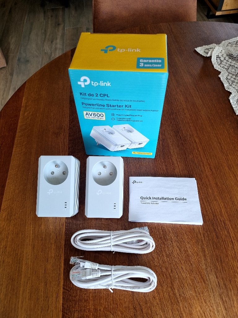TP-Link powerline kit, Computers en Software, Powerlines, Ophalen, Zo goed als nieuw, TP link