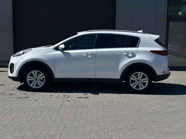 Kia Sportage benzine, Auto's, Voorwielaandrijving, Stof, Wit, Bedrijf