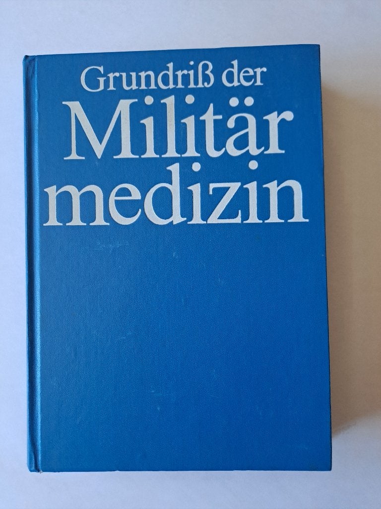 Militär medizin, Ophalen, Overige soorten, Boek of Tijdschrift