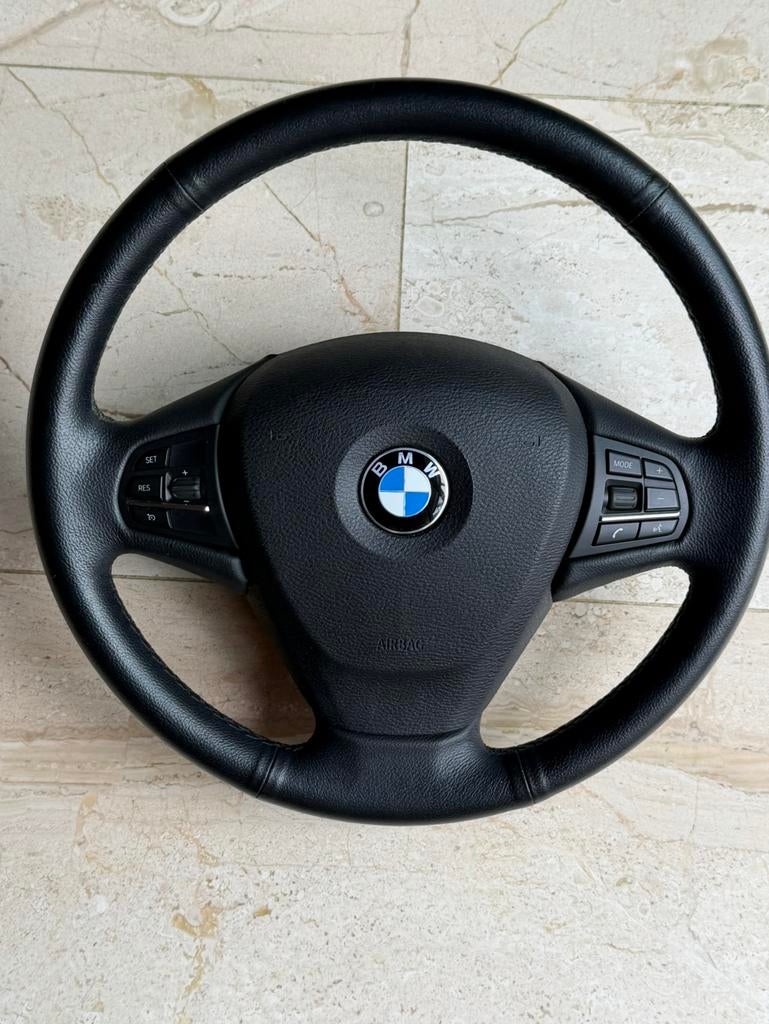 Bmw X3 F25 lederen stuur met airbag, Ophalen of Verzenden, Gebruikt, BMW