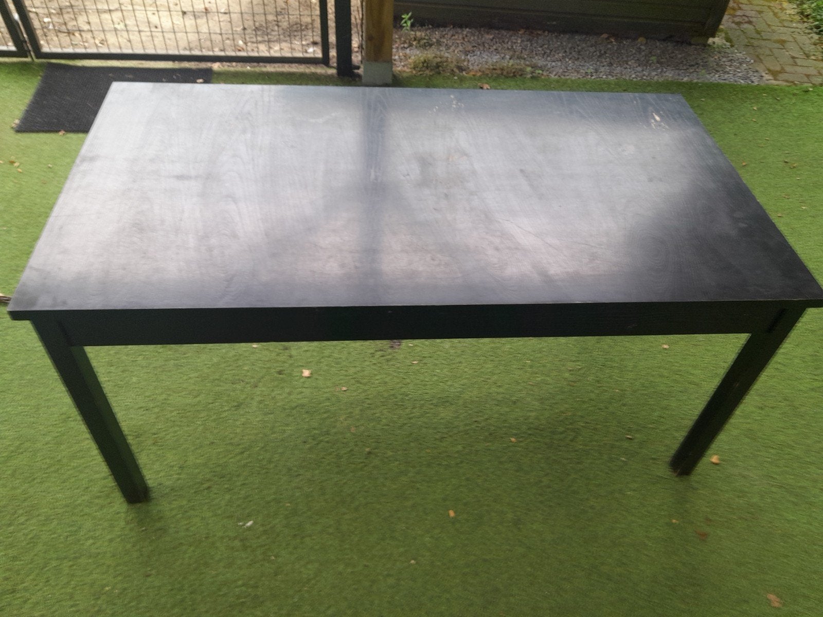 zwarte keukentafel verlengbaar, Ophalen, Gebruikt, 50 tot 100 cm, Vijf personen of meer