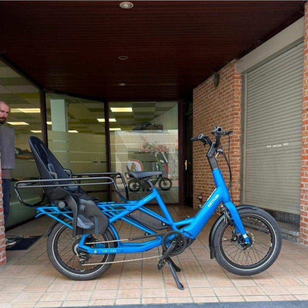 Elektrische longtail demomodel met 50km!, Fietsen en Brommers, Fietsen | Tandems, Ophalen