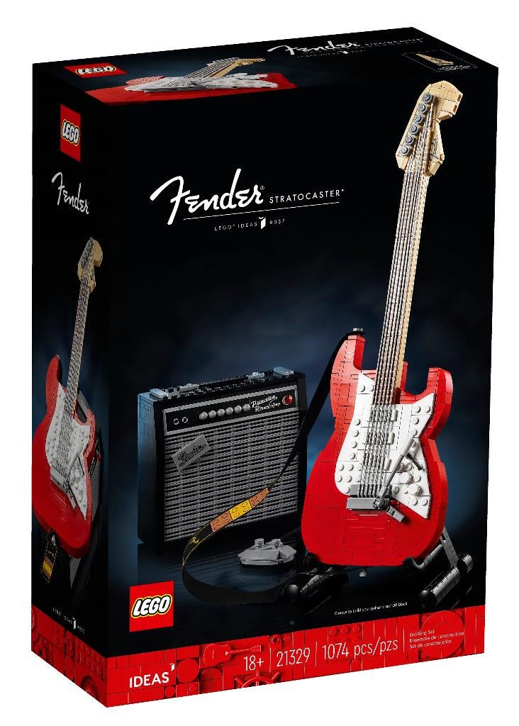 Lego Ideas Fender Stratocaster (2021), Lego, Nieuw, Ophalen of Verzenden, Ideas