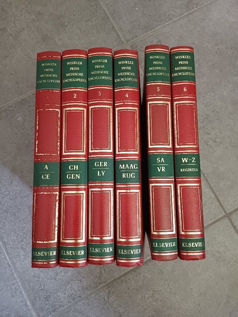 Winkler Prins Medische Encyclopedie, Boeken, Ophalen, Zo goed als nieuw, Medisch, Complete serie