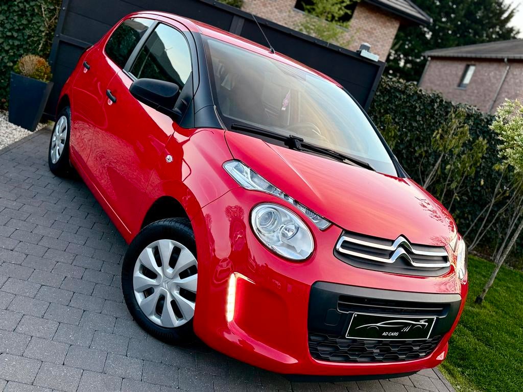 CITROEN C1 1.0i * 27.000 KM * 5 PORTES * EURO 6B * CAR PASS!, Auto's, Citroën, C1, Leder, Bedrijf, 5 deurs