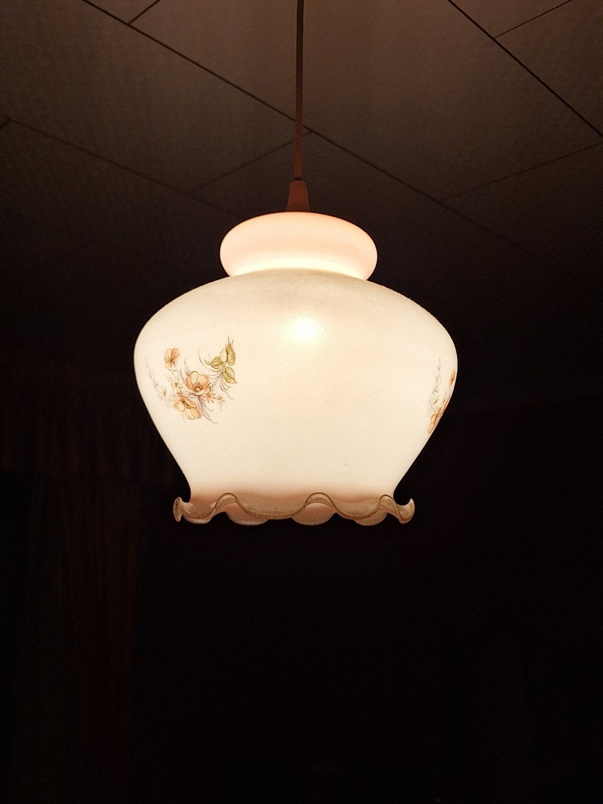 Vintage hanglamp, Huis en Inrichting, Ophalen