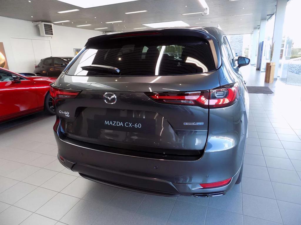 Mazda CX-60 2.5 e-Skyactiv PHEV AWD Homura Plus (240 kW), Autos, Argent ou Gris, Achat, Entreprise, Noir